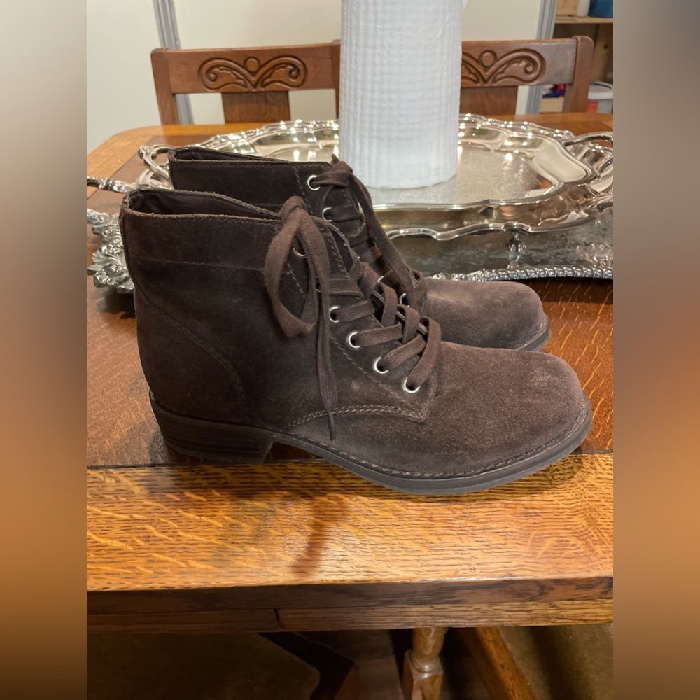 Sam Edleman Brown Suede Ankle Boots